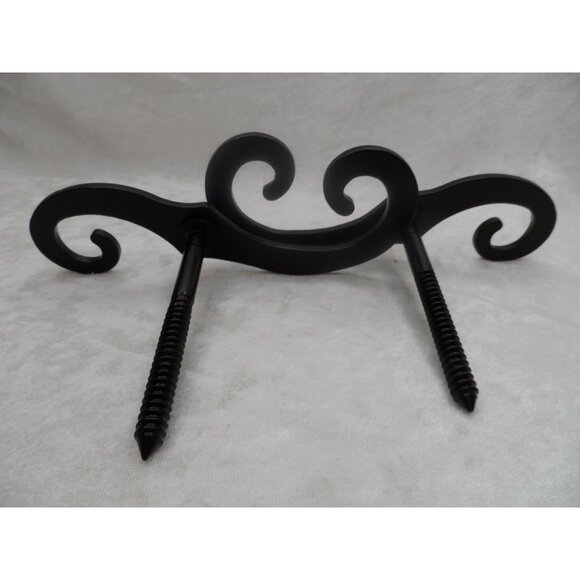 Lynn Cove Foundry Stainless S Shutter Stay Pair Black Powder Coat SD3SS - Picture 5 of 7